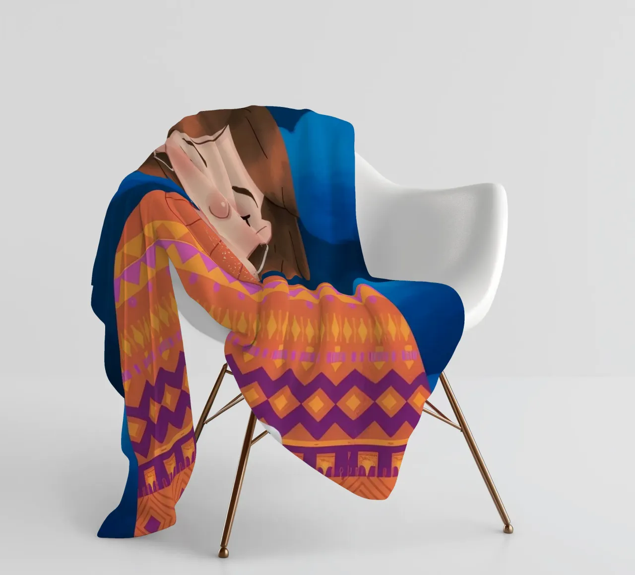 Calore accogliente coperta in pile da Color Oblivion