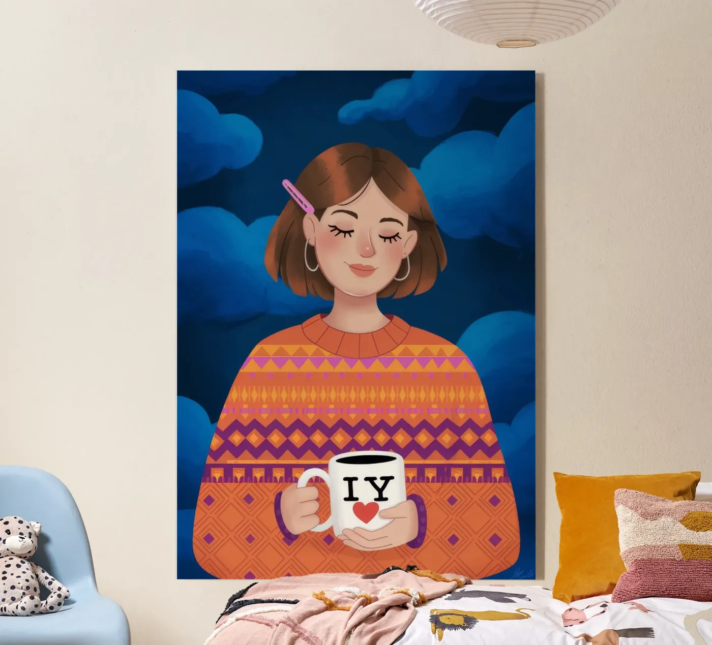 Gezellige warmte acryl van Color Oblivion