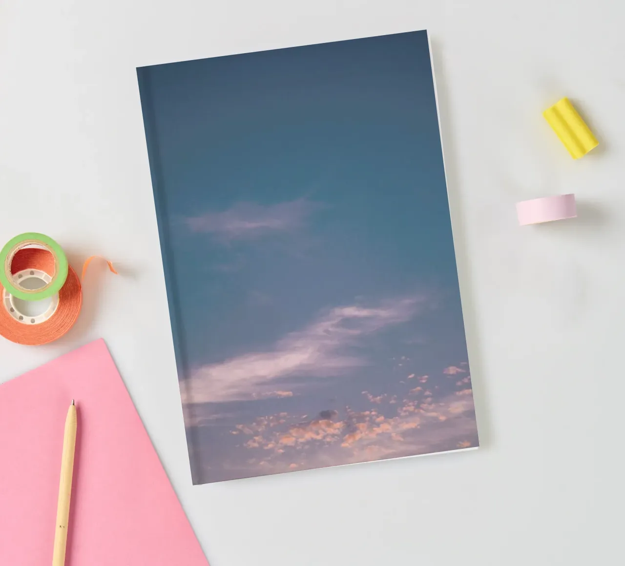Dreamy Skies III notebook by Sebastian Hilgetag