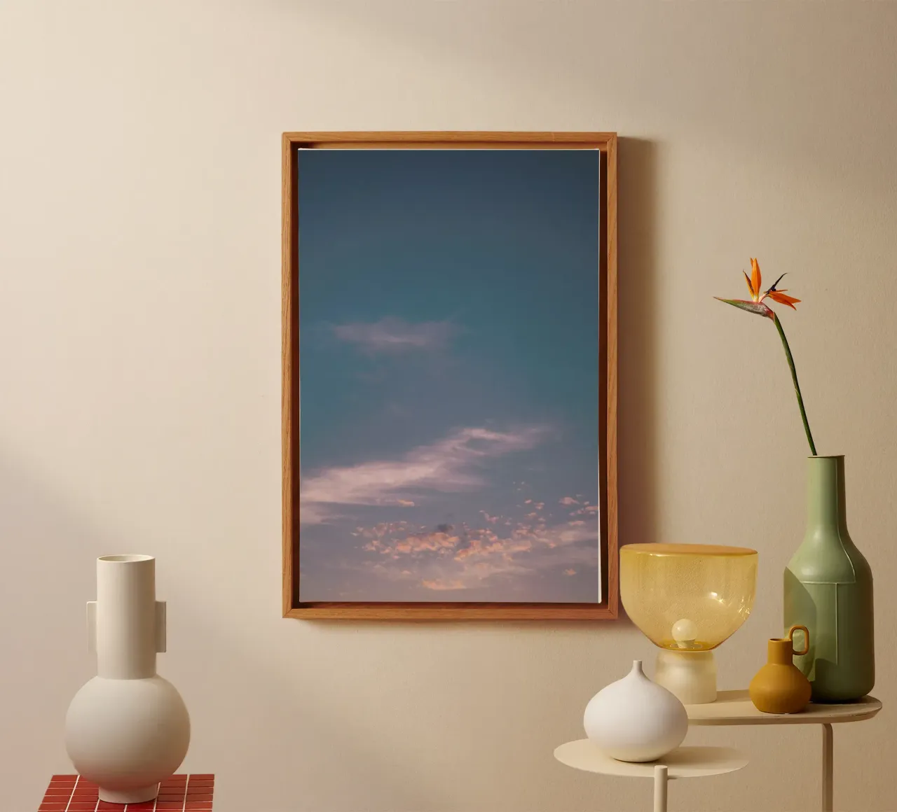 Dreamy Skies III Leinwand von Sebastian Hilgetag