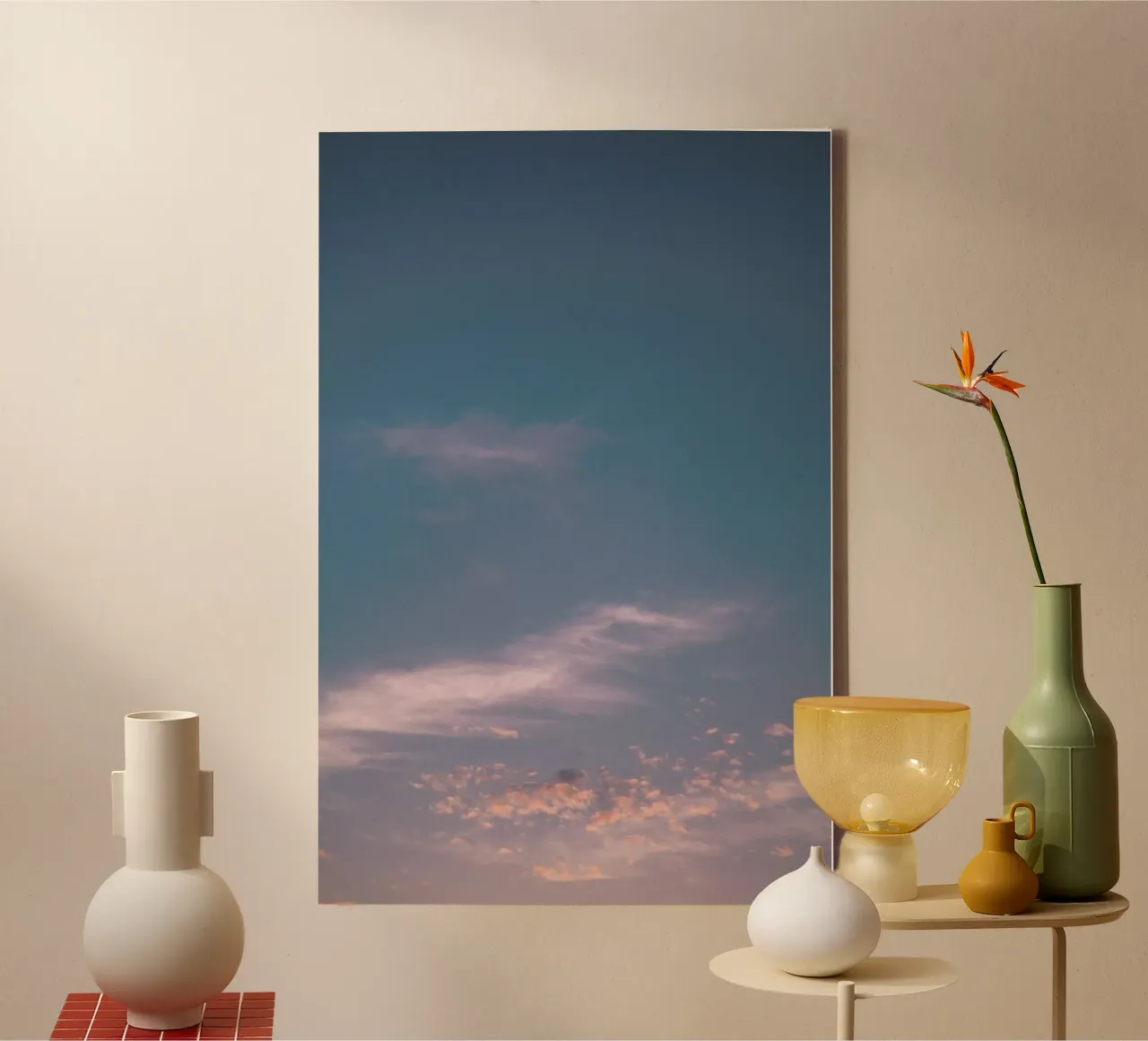 Dreamy Skies III Leinwand von Sebastian Hilgetag