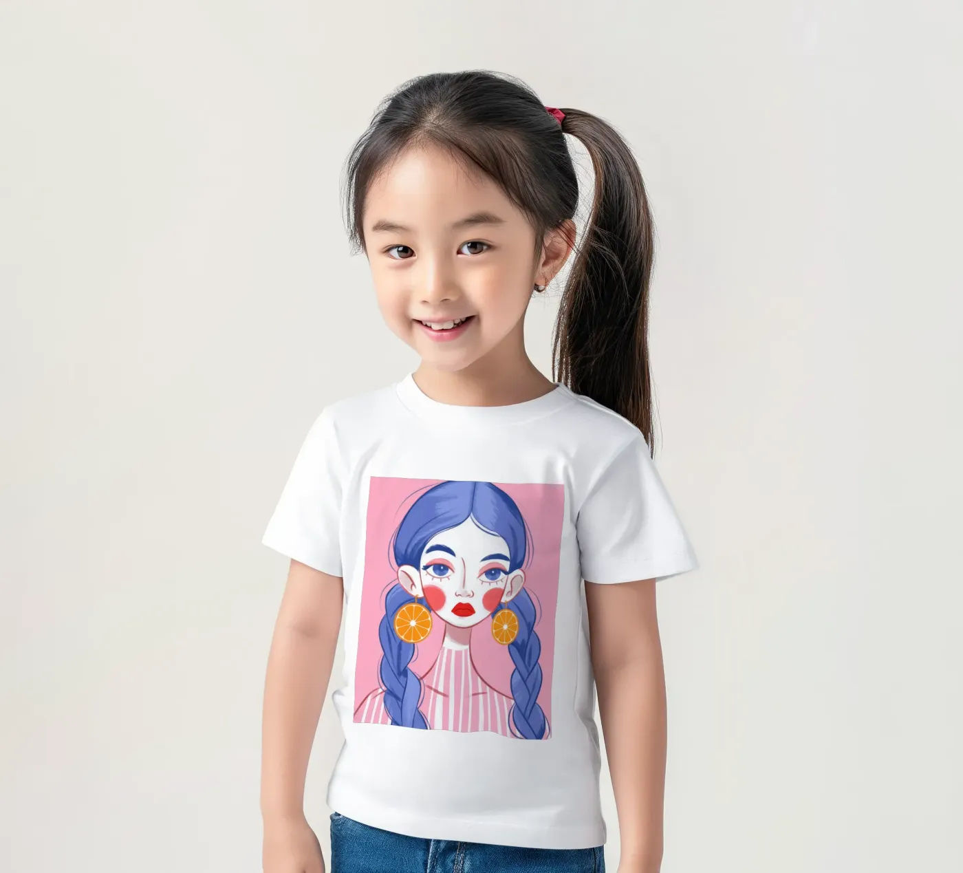 Braided Elegance t-shirt bambini da Color Oblivion