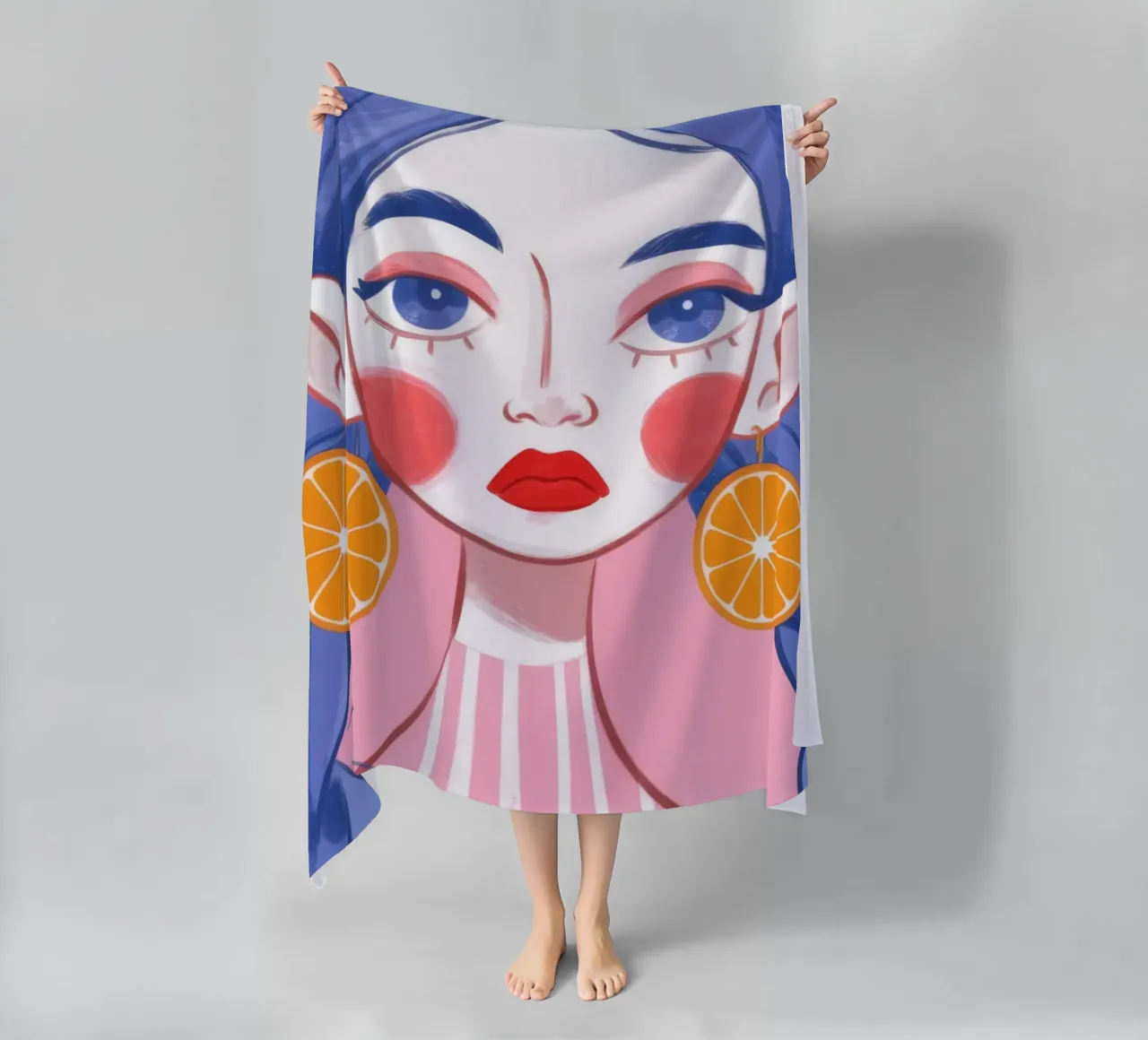 Eleganza intrecciata telo mare da Color Oblivion