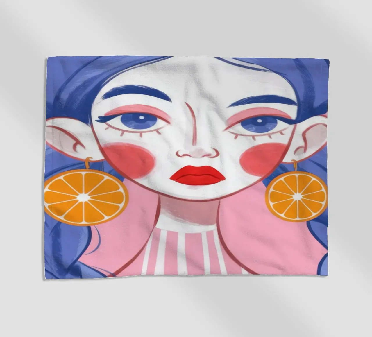 Eleganza intrecciata telo mare da Color Oblivion