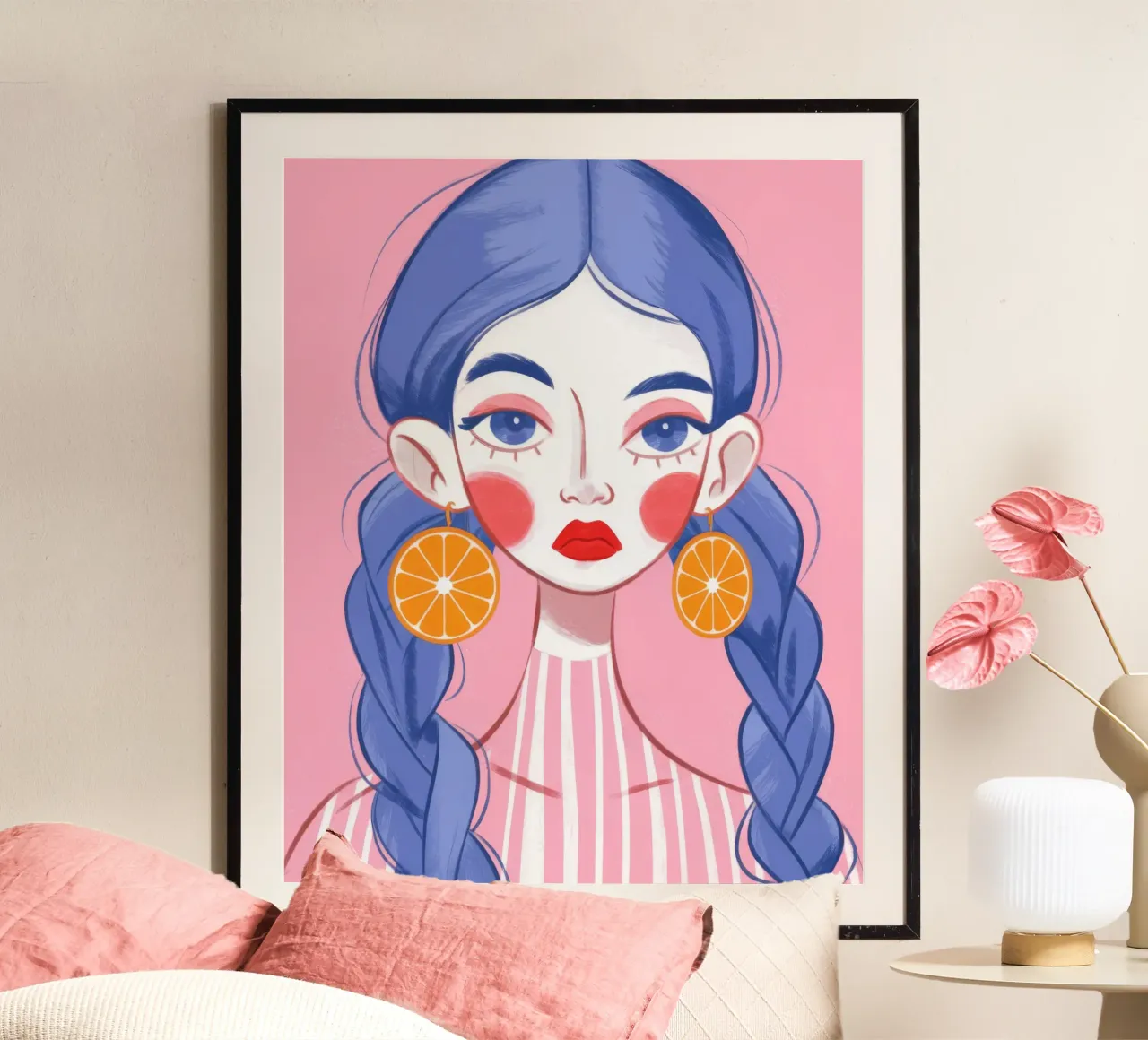 Braided Elegance poster da Color Oblivion