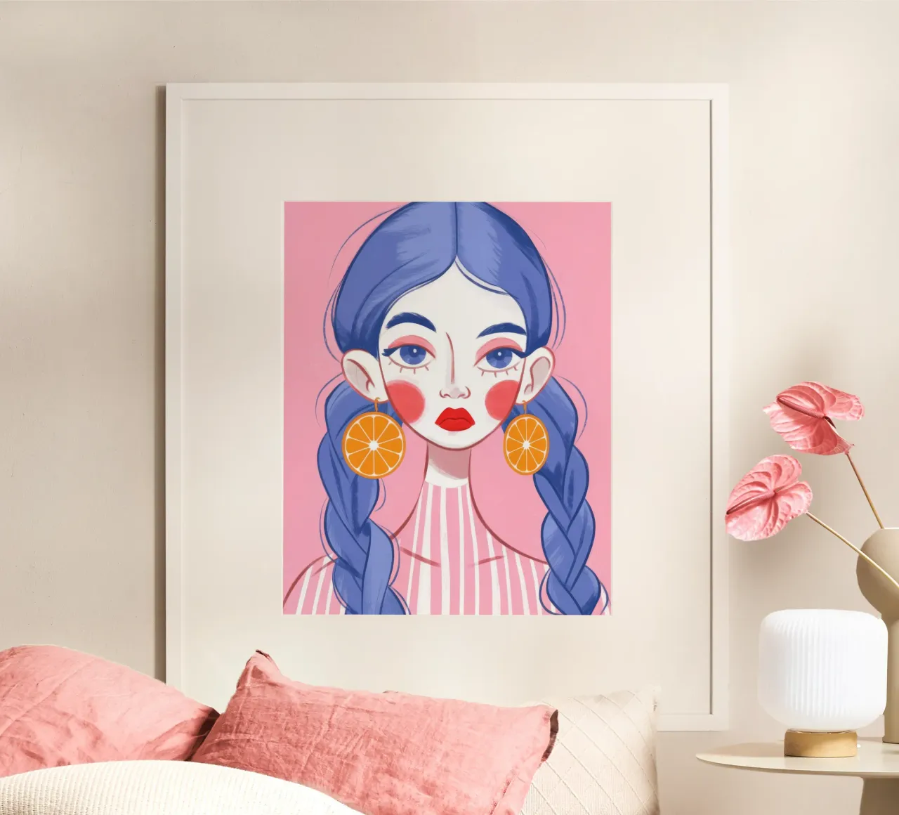 Braided Elegance poster da Color Oblivion