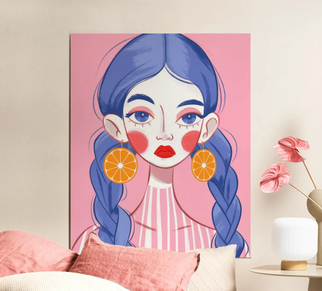 Braided Elegance poster da Color Oblivion