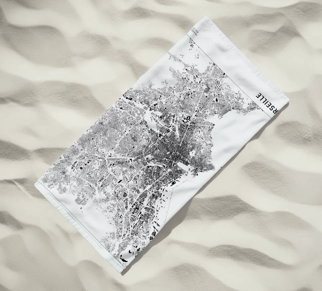 Marseille telo mare da The Cartography Collection