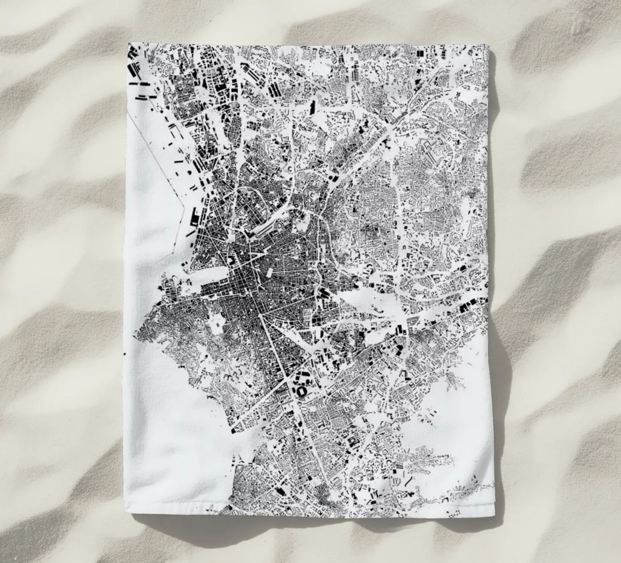 Marseille telo mare da The Cartography Collection