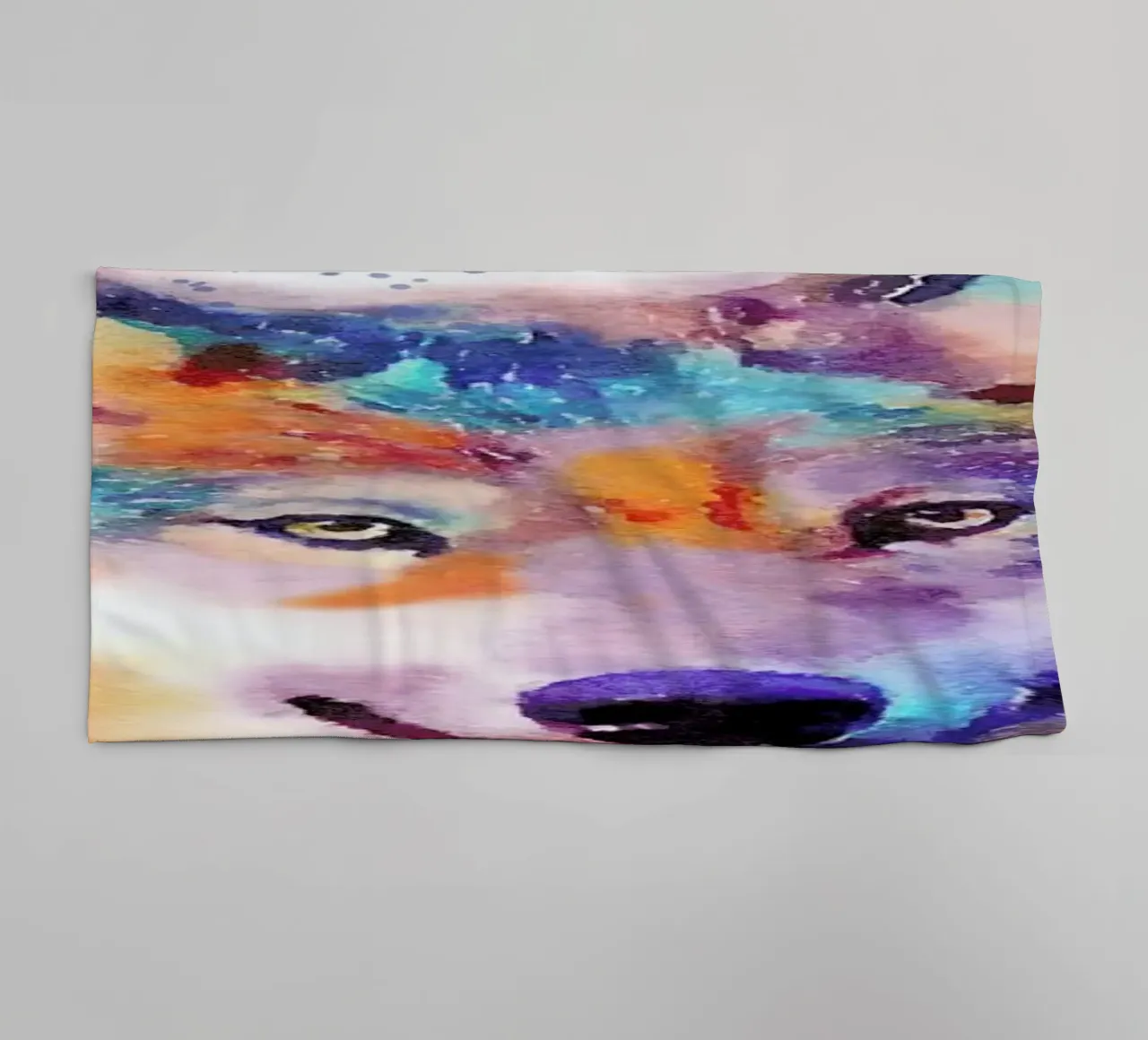 The Faithful towel by Jacqueline Maldonado