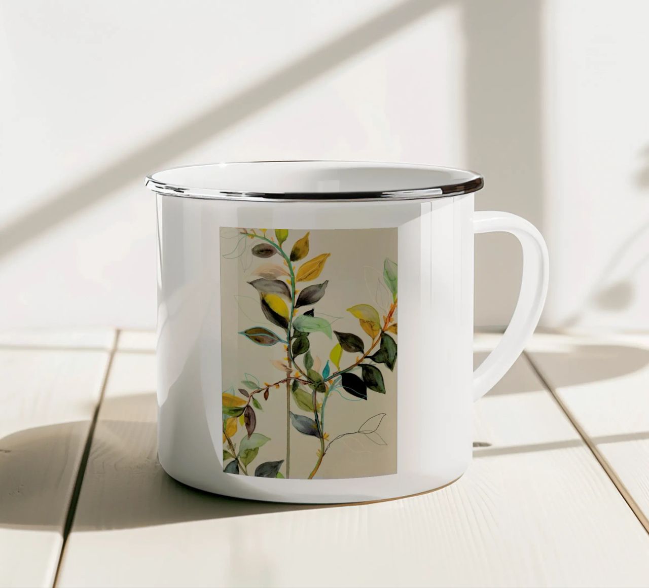 Willowm 20 tazza in smalto da Leigh Viner