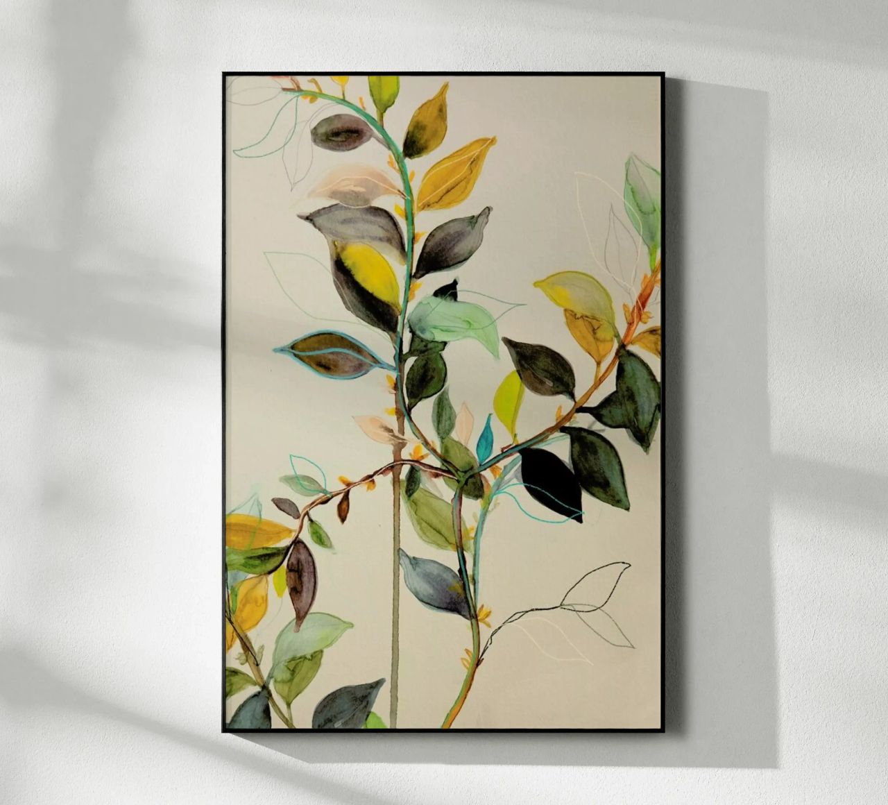 Willowm 20 acryl van Leigh Viner
