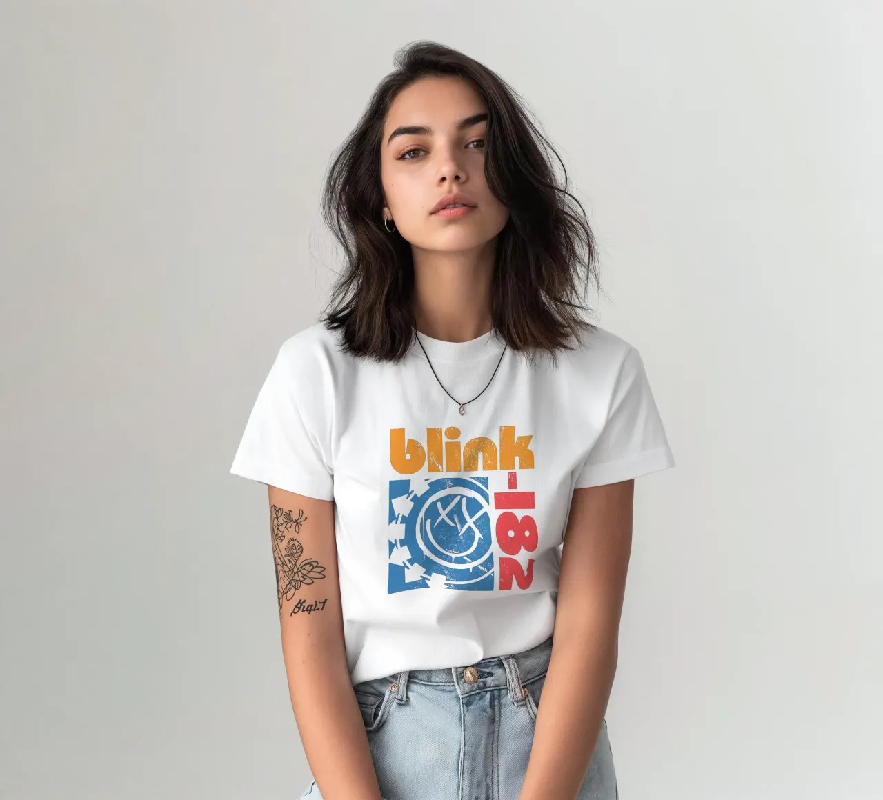 Blink-182 So Cal Dames t-shirt van DuncanBennett shop