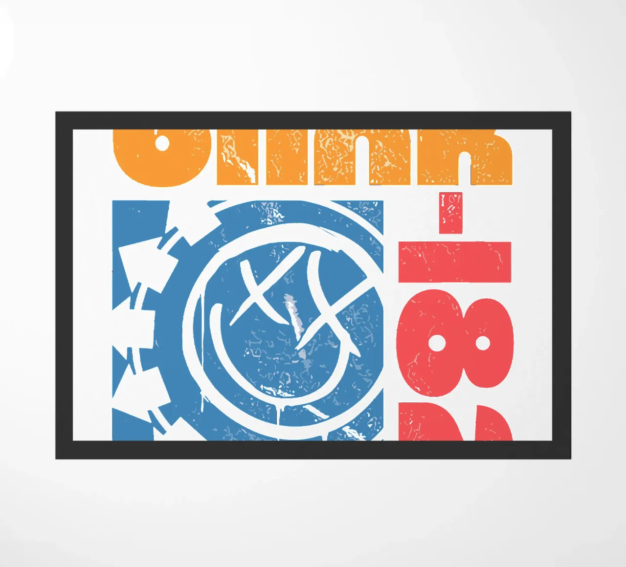 Blink-182 So Cal Dames deurmat van DuncanBennett shop