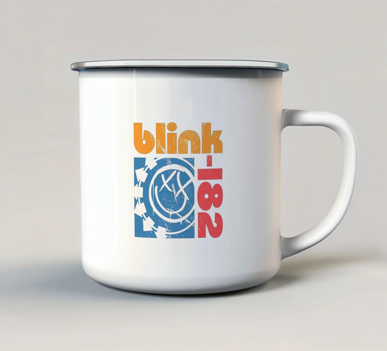 Blink-182 So Cal Ladies Emaille Tasse von DuncanBennett shop