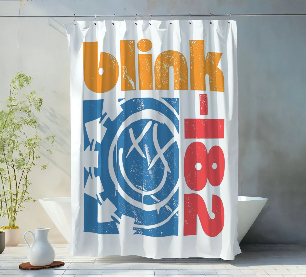 Blink-182 So Cal Ladies Duschvorhang von DuncanBennett shop