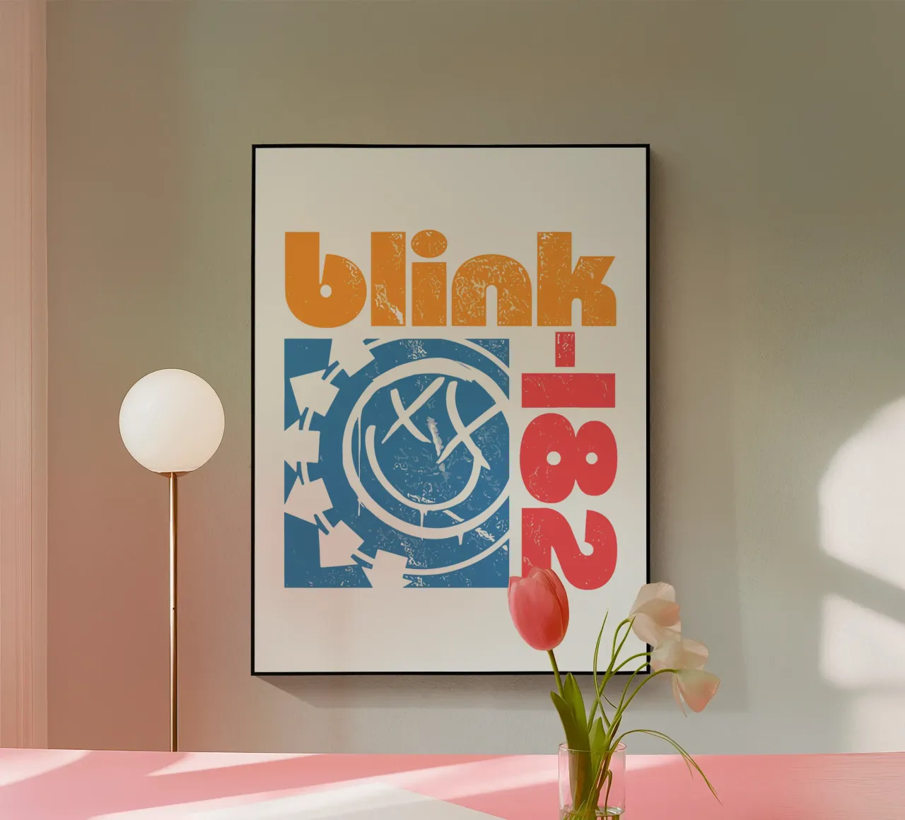 Blink-182 So Cal Ladies acrylic glass by DuncanBennett shop