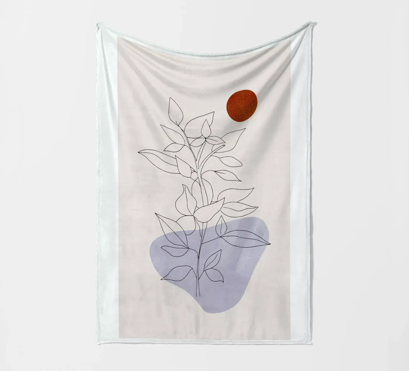 Flourishing fleecedeken van Pure