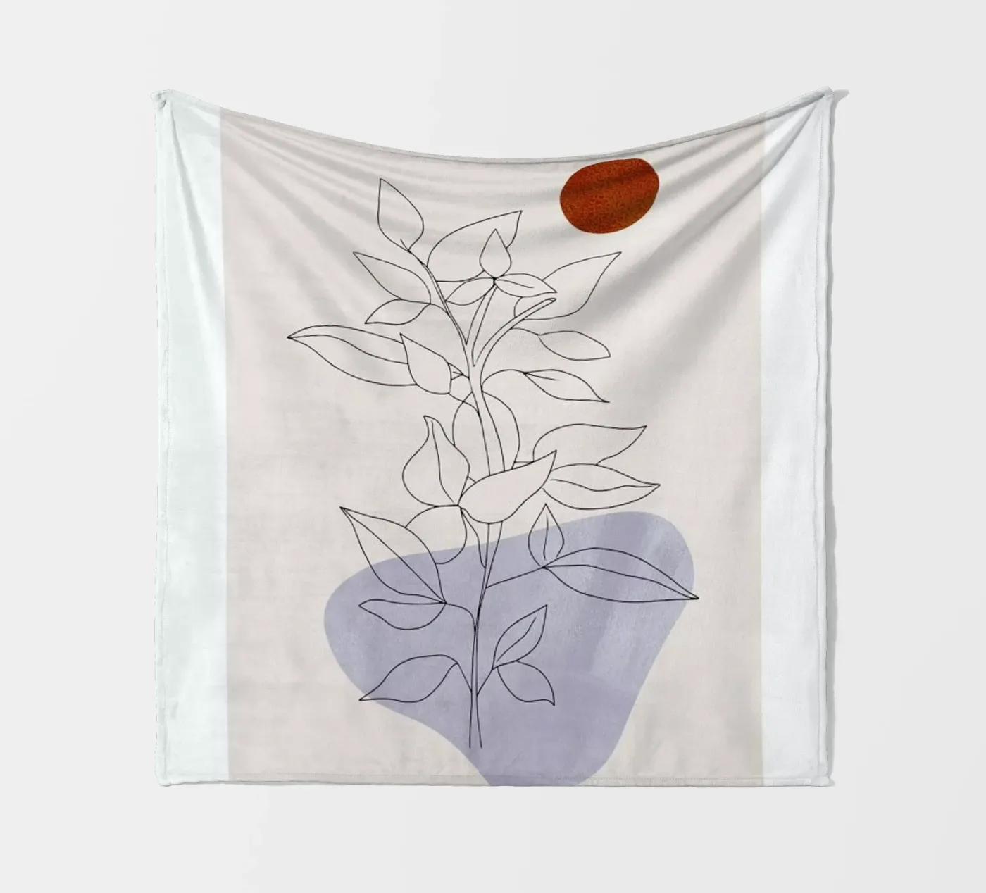Flourishing fleecedeken van Pure