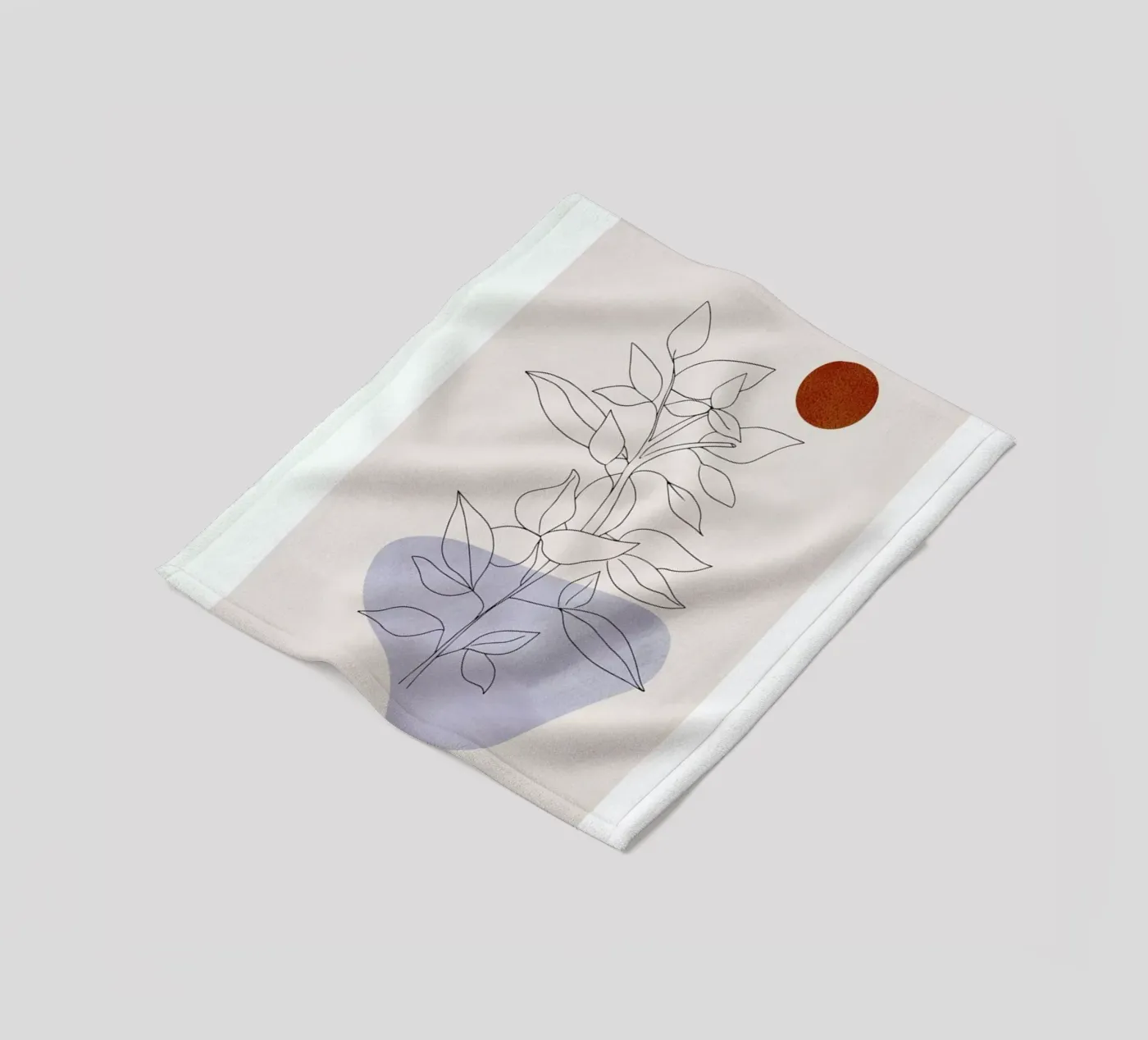 Flourishing fleecedeken van Pure