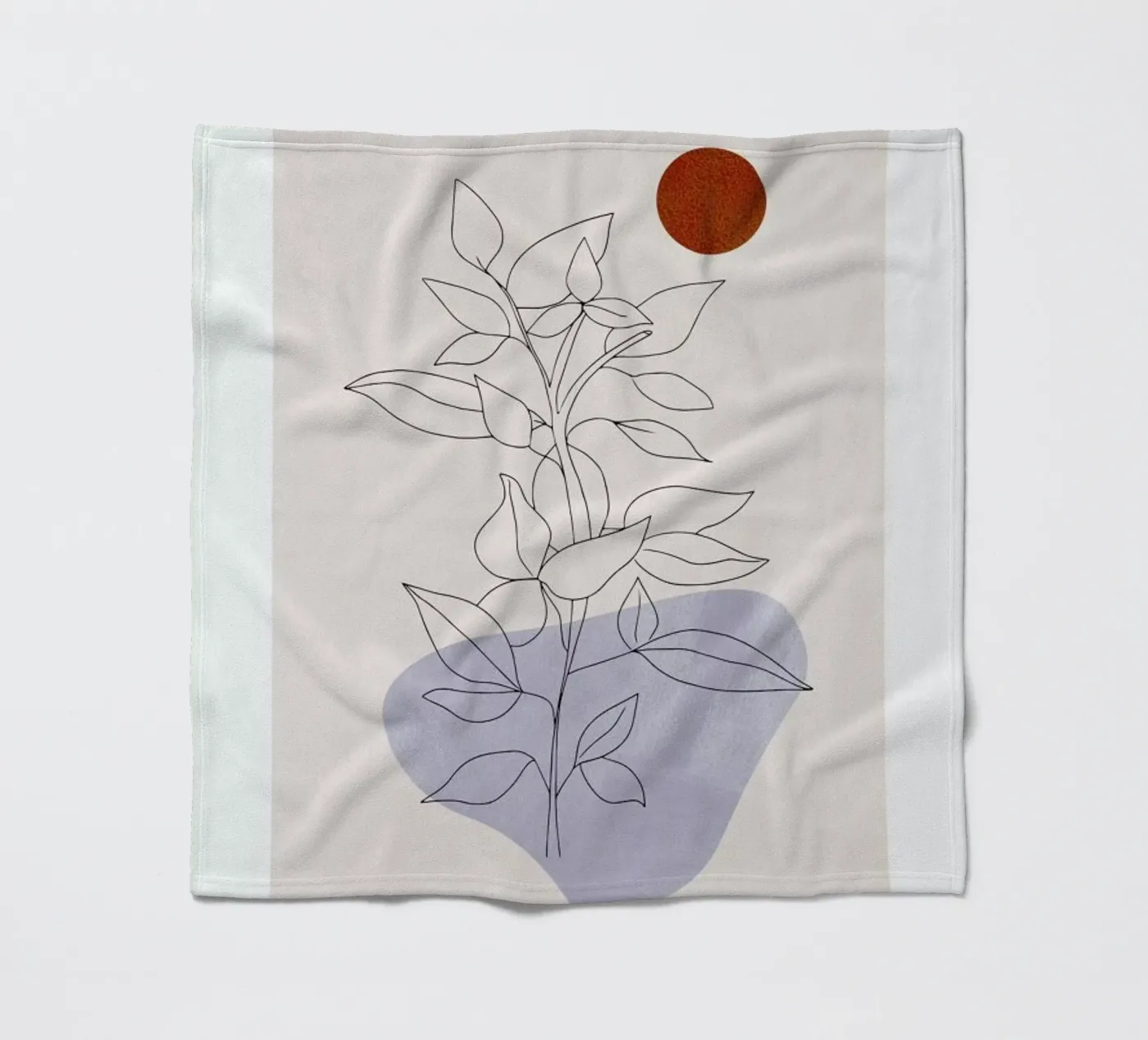 Flourishing fleecedeken van Pure