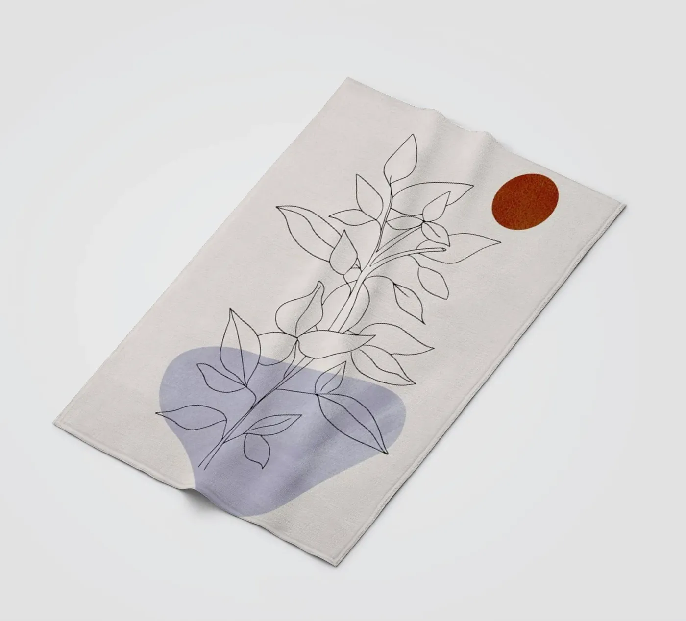 Flourishing fleecedeken van Pure
