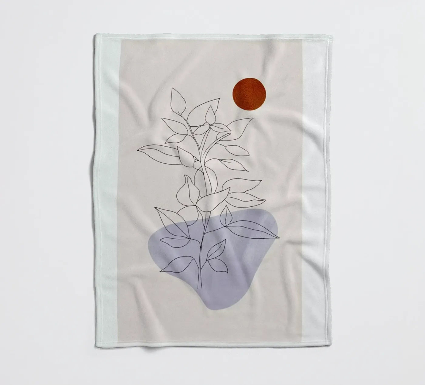 Flourishing fleecedeken van Pure
