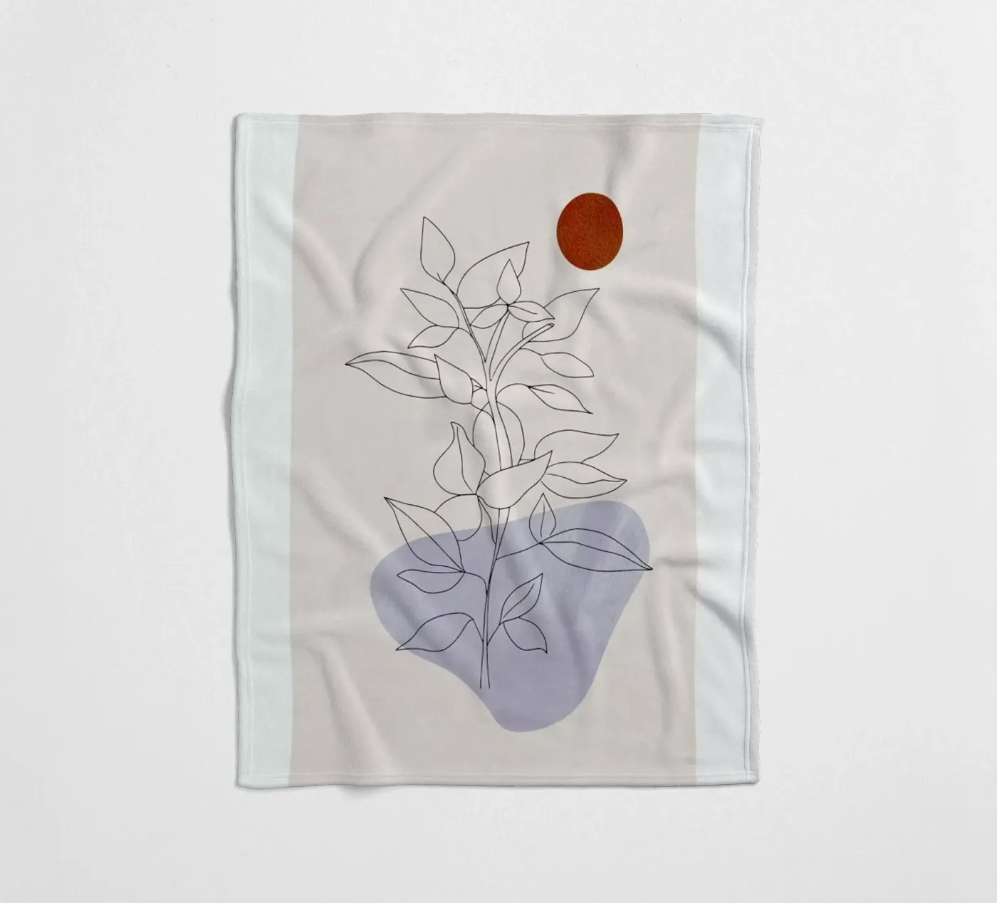 Flourishing fleecedeken van Pure