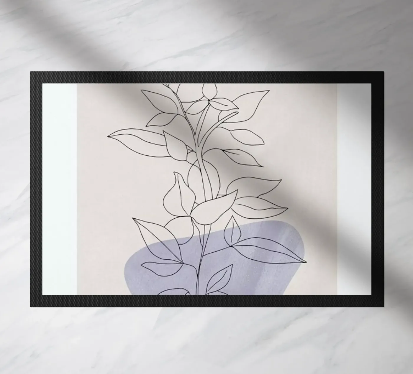 Flourishing doormat by Pure