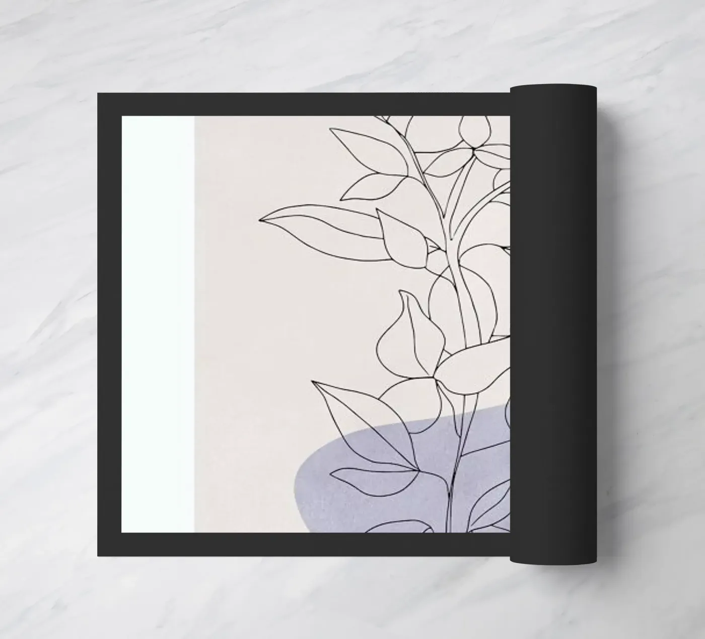 Flourishing doormat by Pure