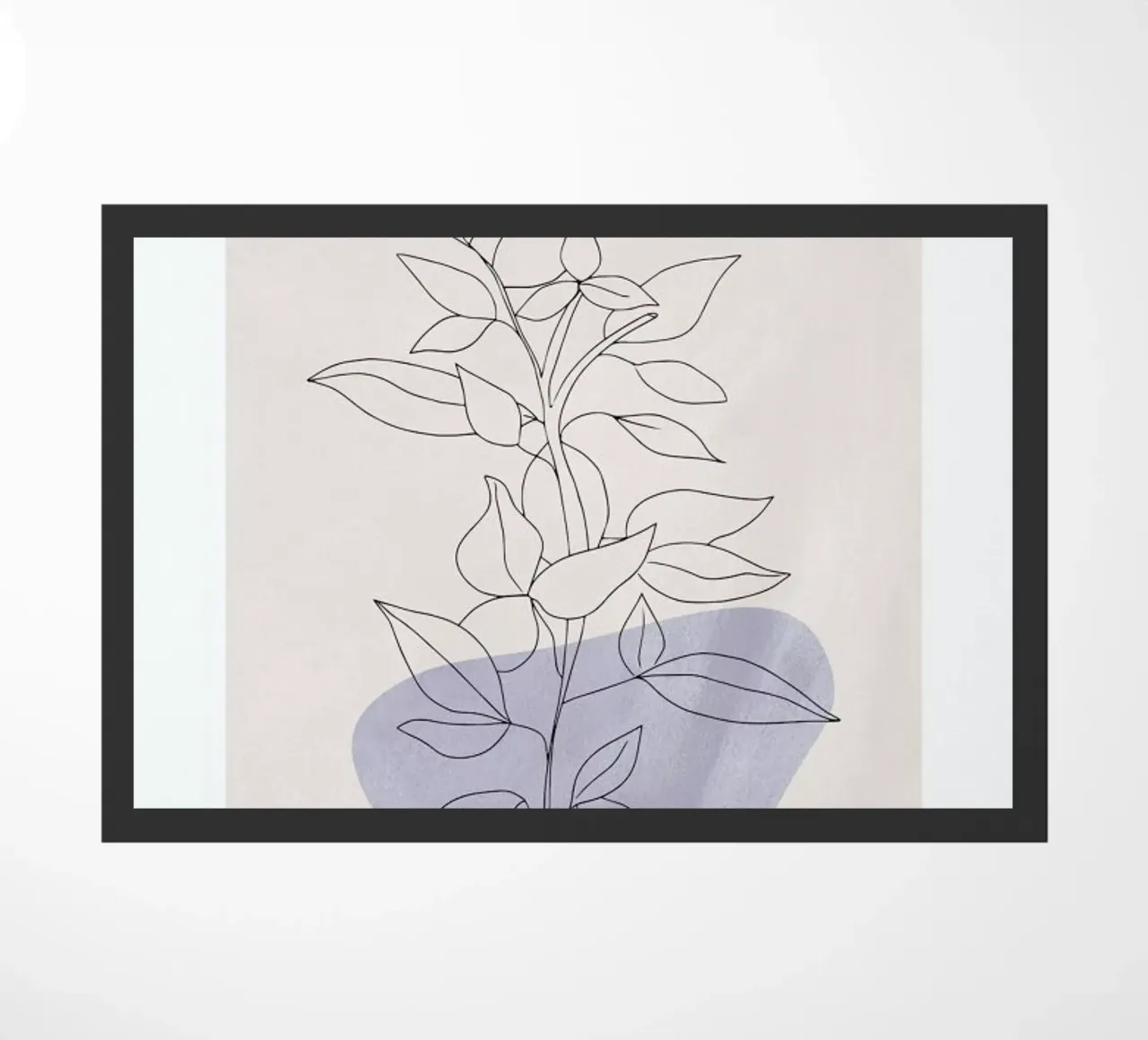 Flourishing doormat by Pure