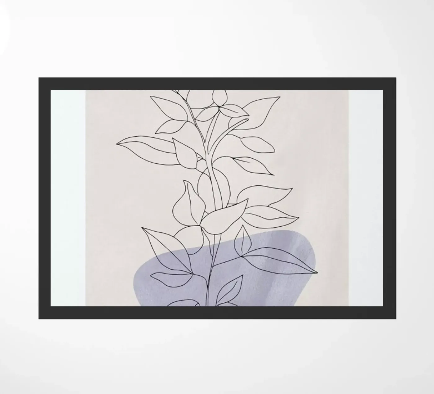 Flourishing doormat by Pure