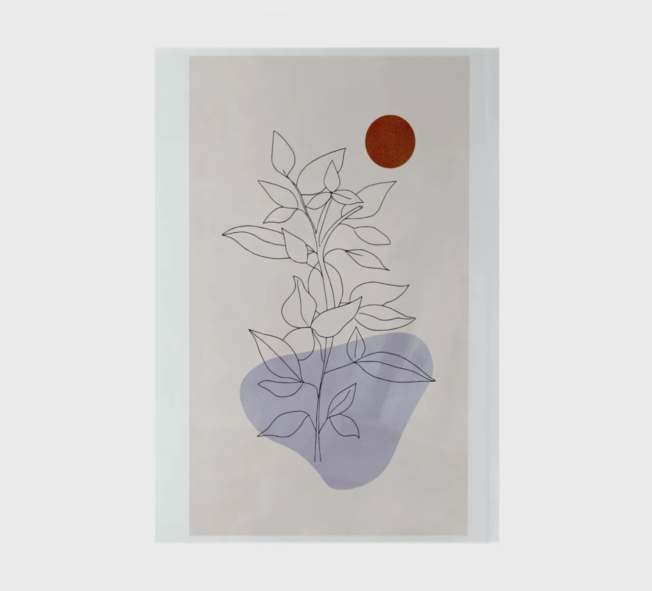 Flourishing Notizbuch von Pure