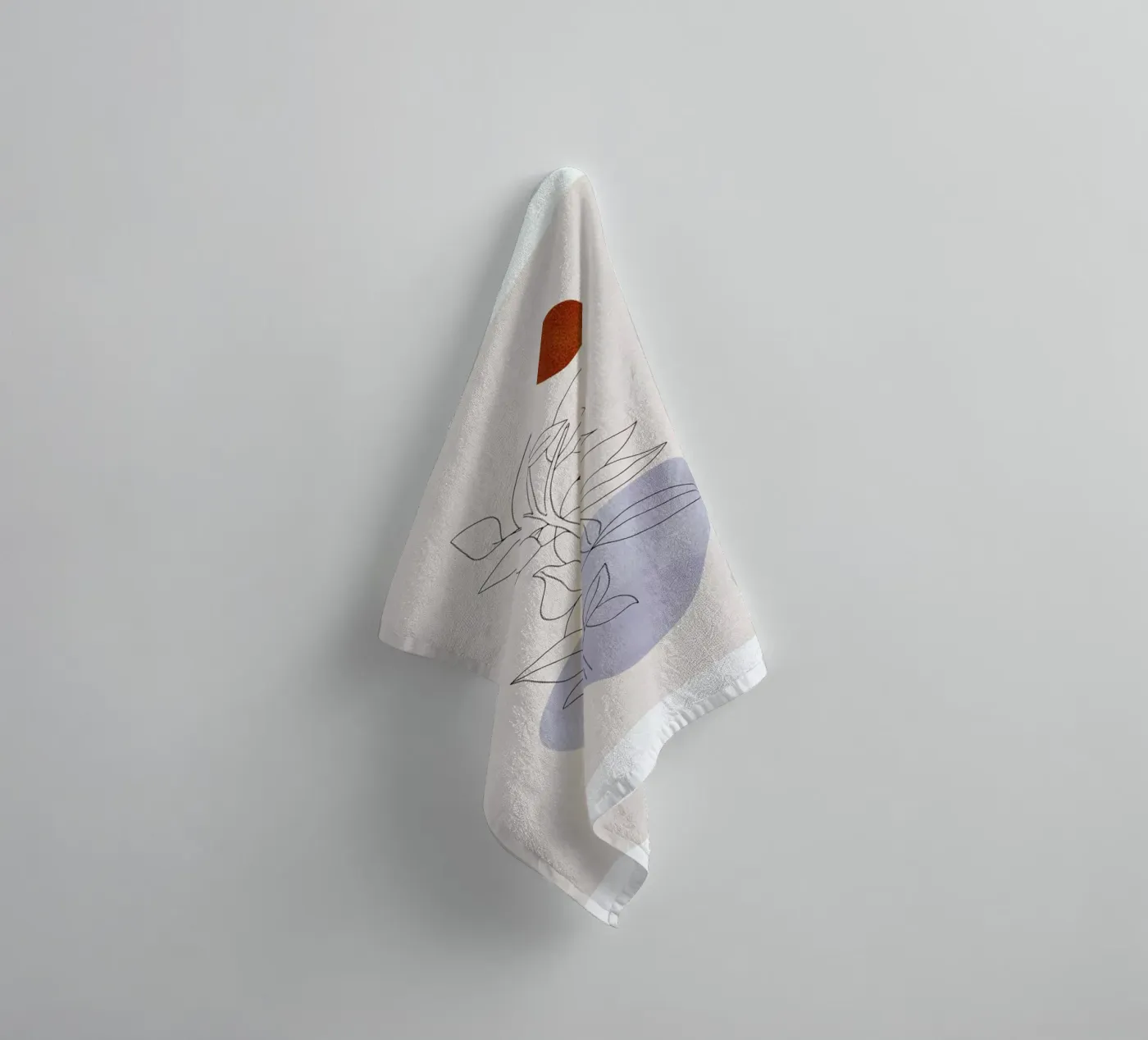 Flourishing badhanddoek van Pure