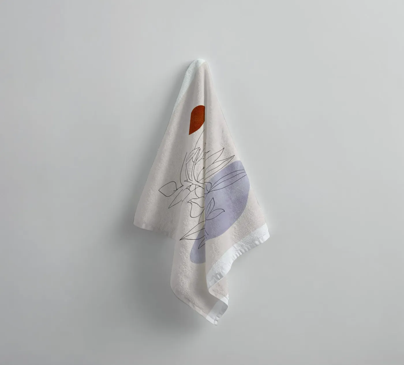 Flourishing badhanddoek van Pure