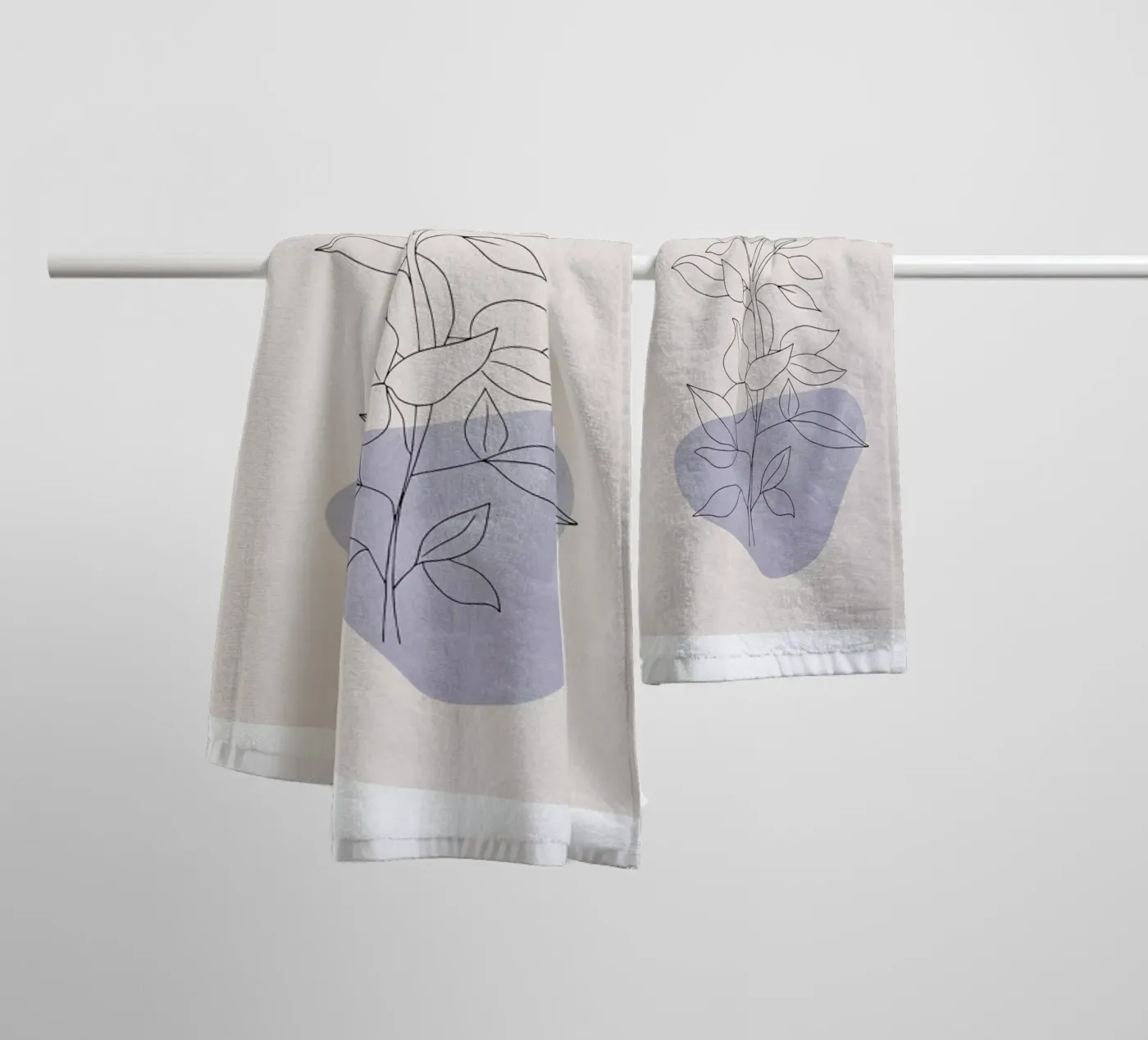 Flourishing badhanddoek van Pure