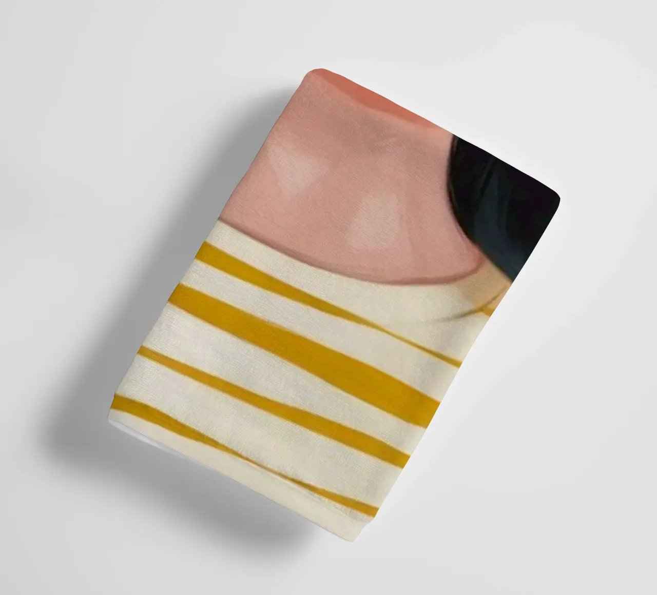 Striped Bird Companion towel by Color Oblivion