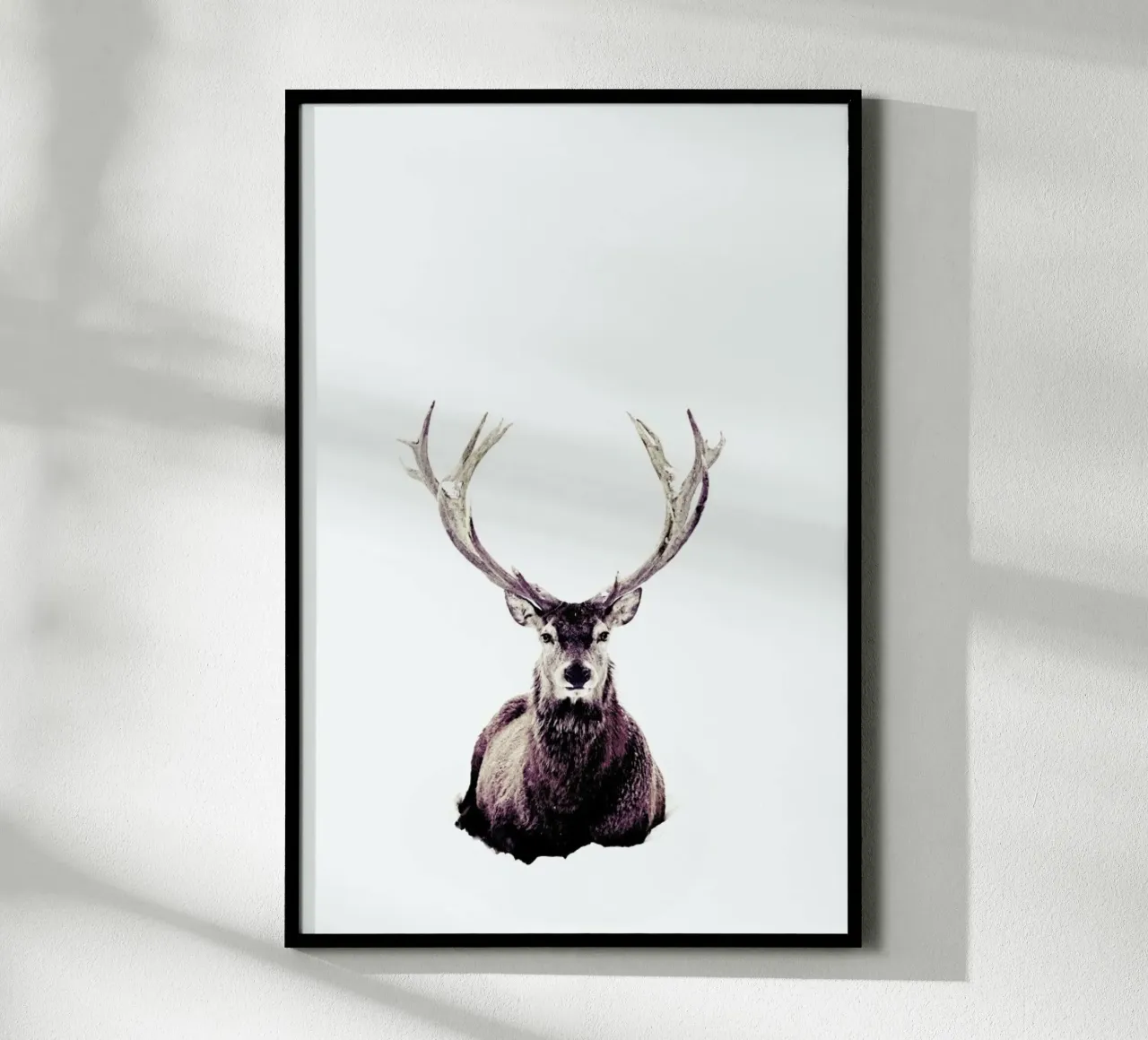 Stag InSnow 03 carta hahnemühle da Monika Strigel