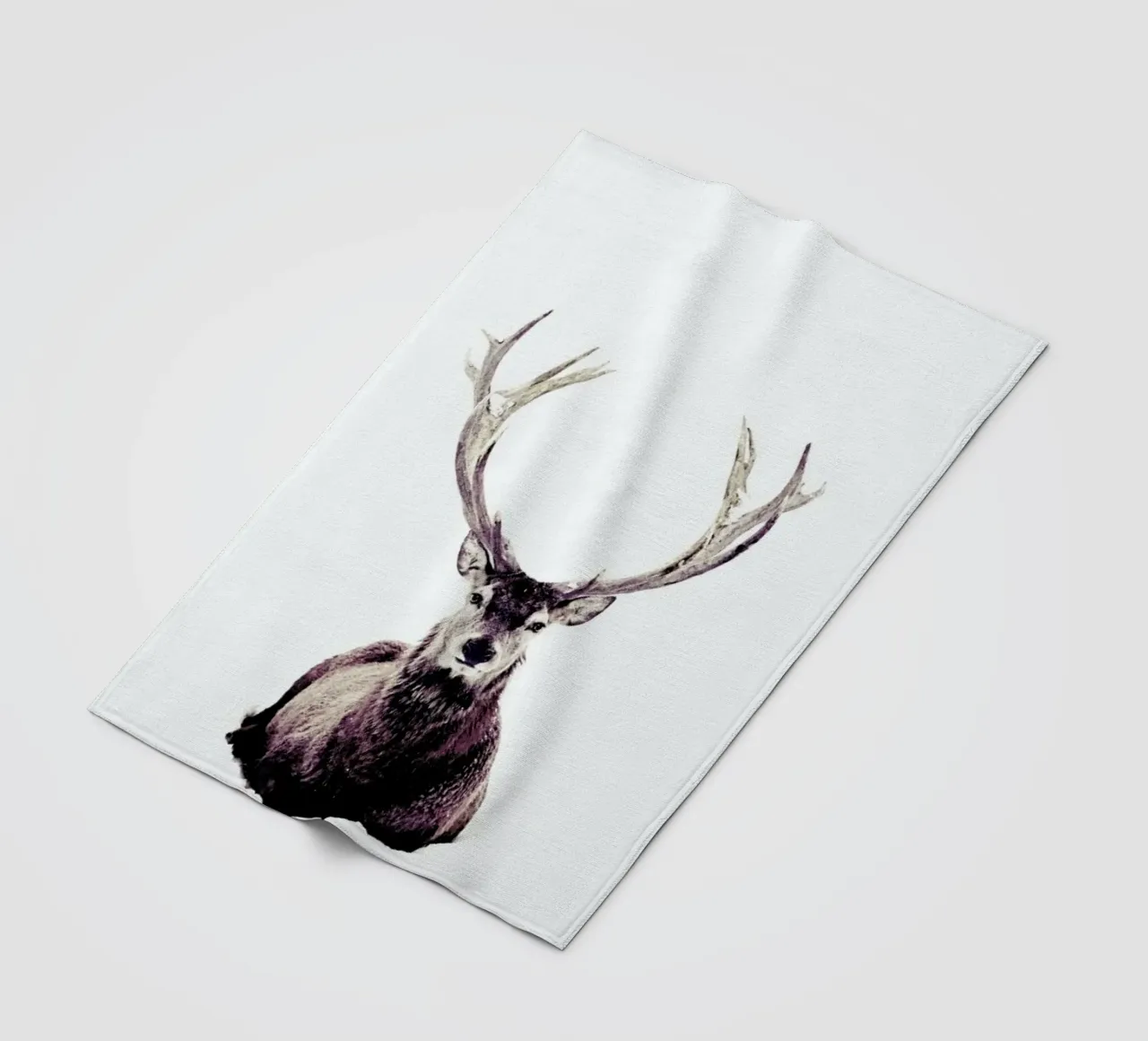 Stag InSnow 03 coperta in pile da Monika Strigel