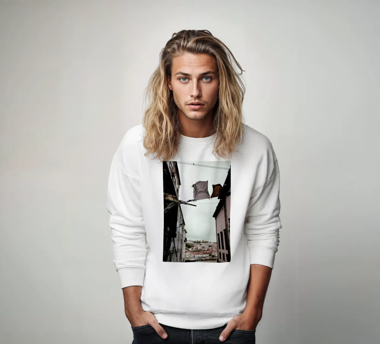 Bridge in Porto felpa da Sebastian Hilgetag