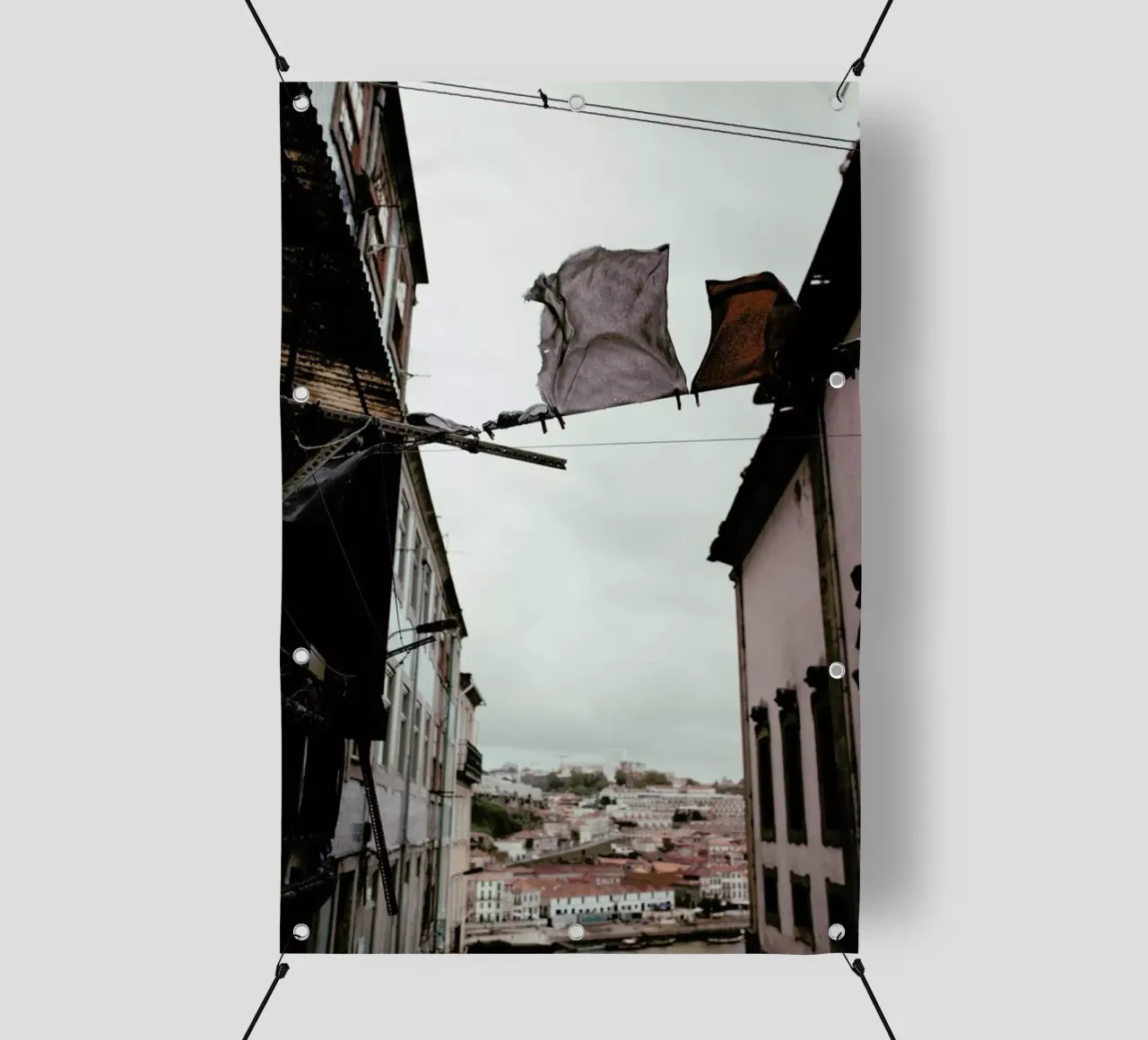 Bridge in Porto telo in pvc da Sebastian Hilgetag