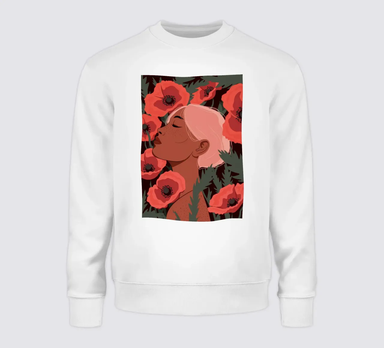Campo di papaveri Reverie felpa da Color Oblivion