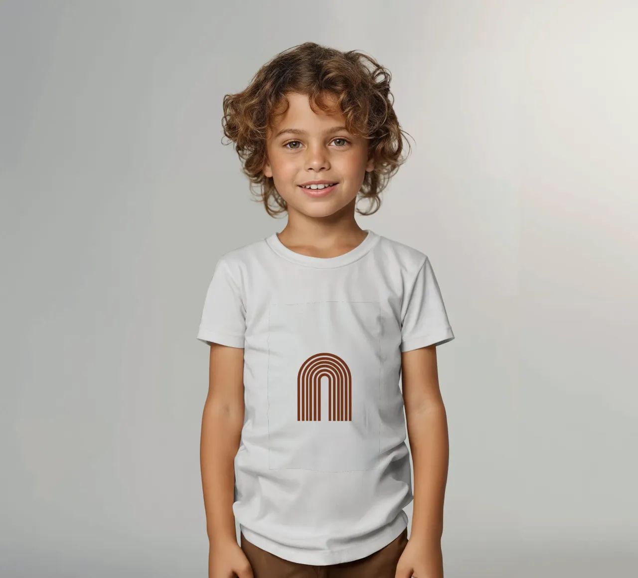 Rainbow kinder t-shirt van Pure