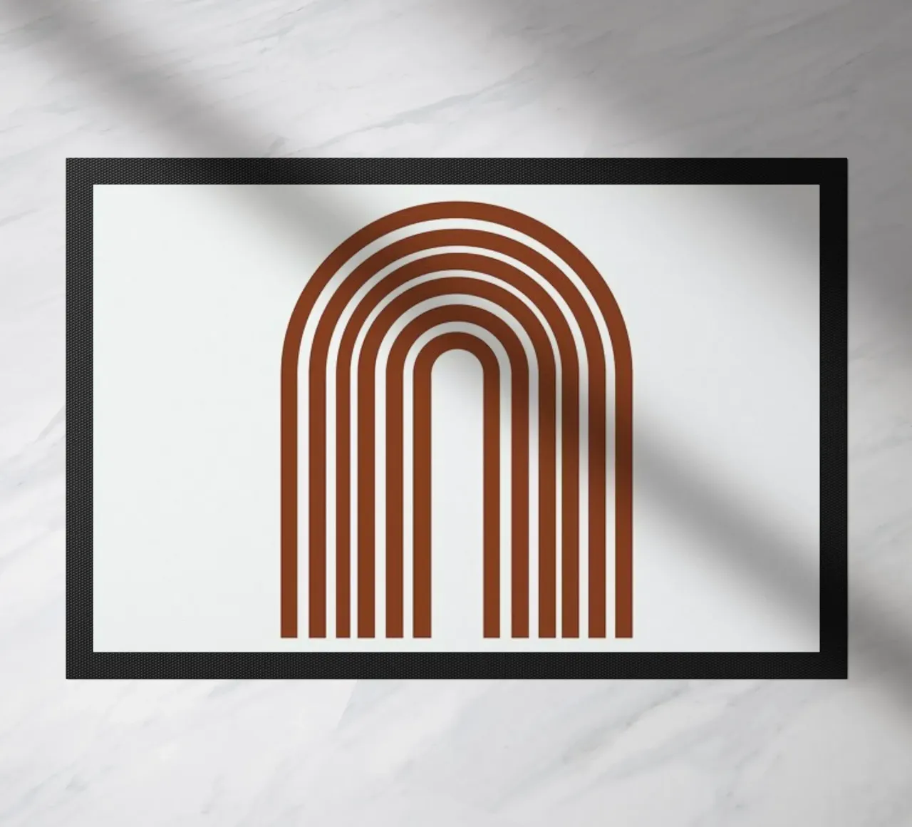 Rainbow doormat by Pure