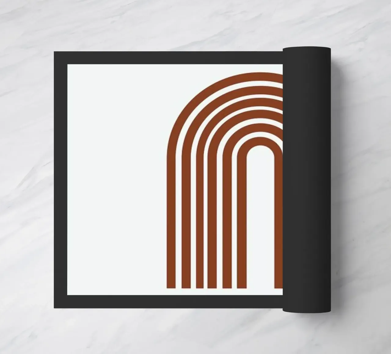 Rainbow doormat by Pure