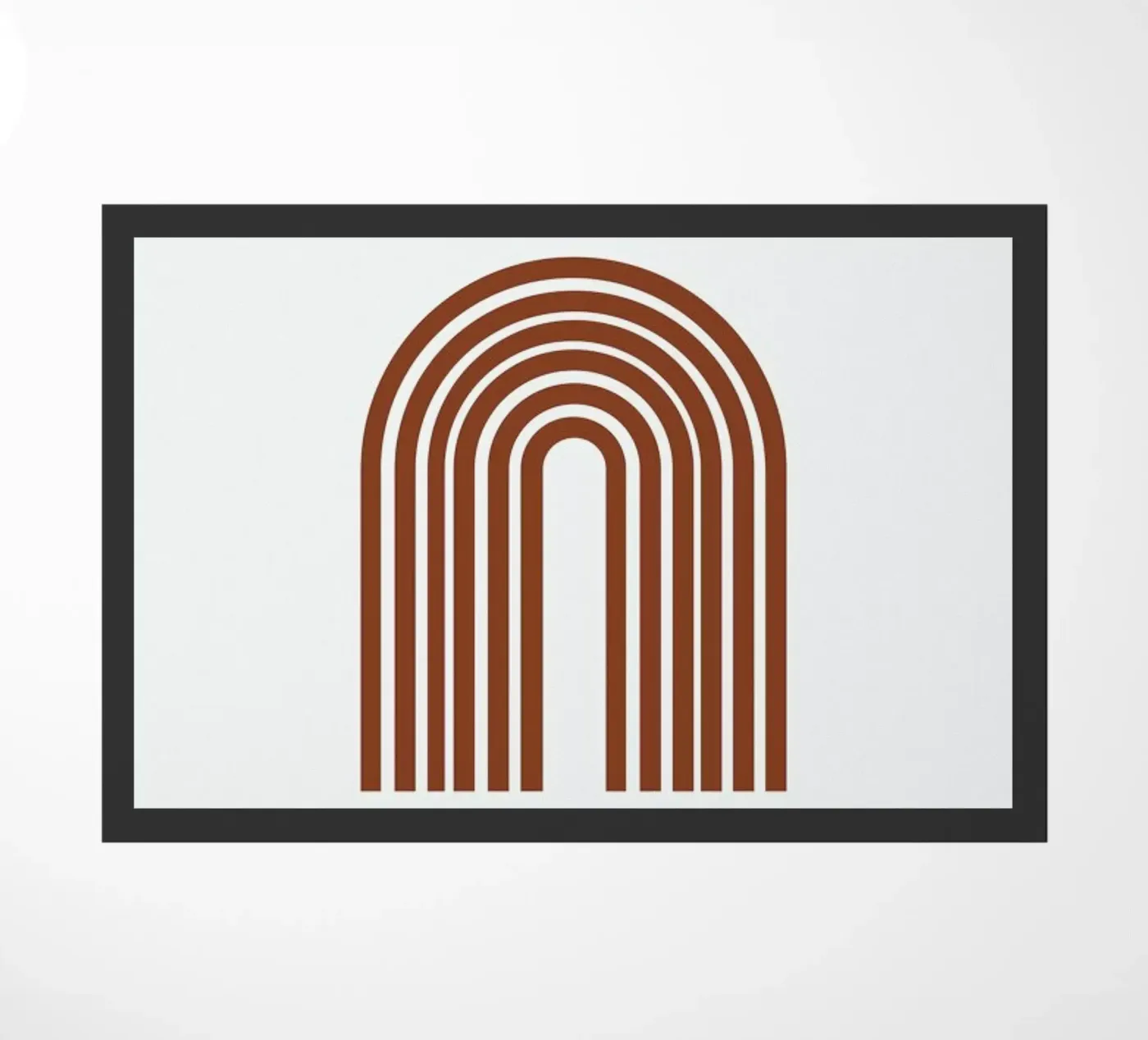 Rainbow Fußmatte von Pure