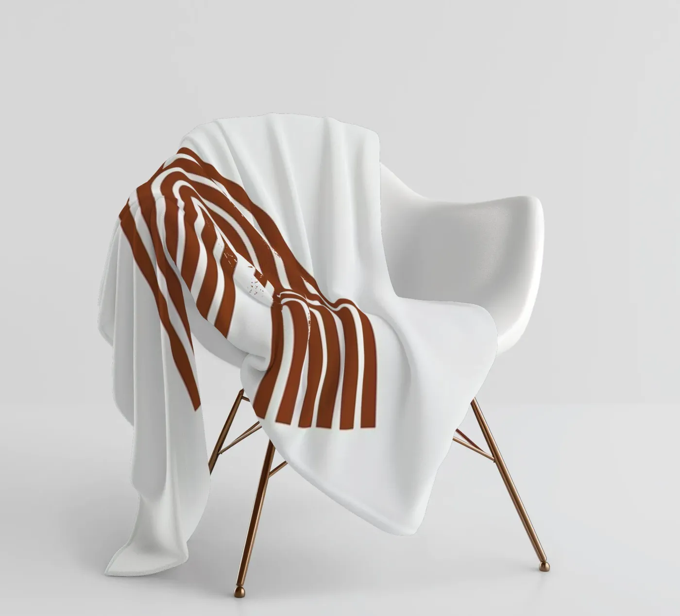 Rainbow plaid polaire de Pure