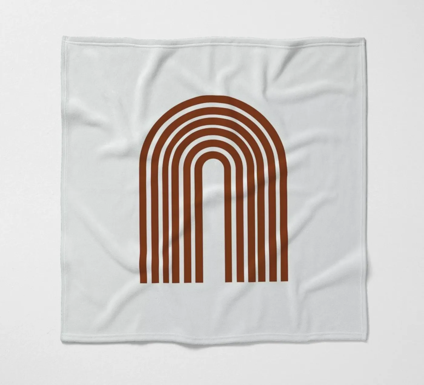 Rainbow plaid polaire de Pure