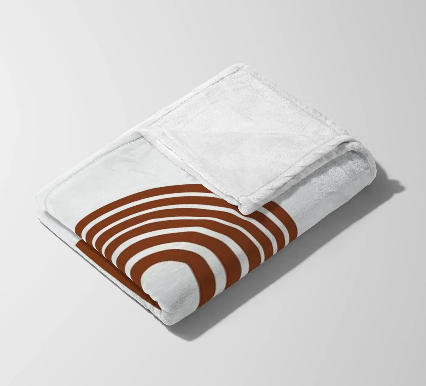 Rainbow plaid polaire de Pure