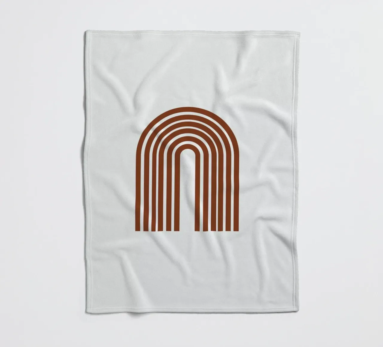 Rainbow Fleecedecke von Pure